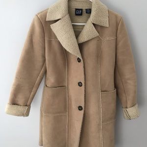 Gap Sherpa knee length coat